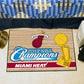 Miami Heat 2012 NBA Champions Starter Mat Accent Rug - 19in. x 30in.