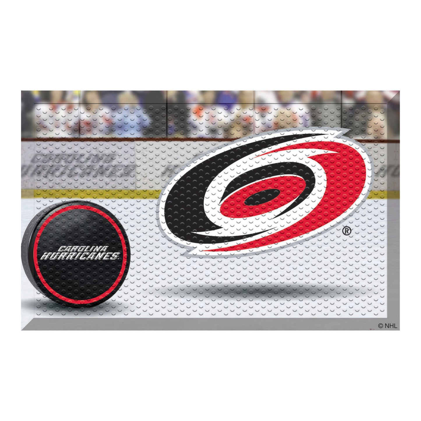 Carolina Hurricanes Rubber Scraper Door Mat