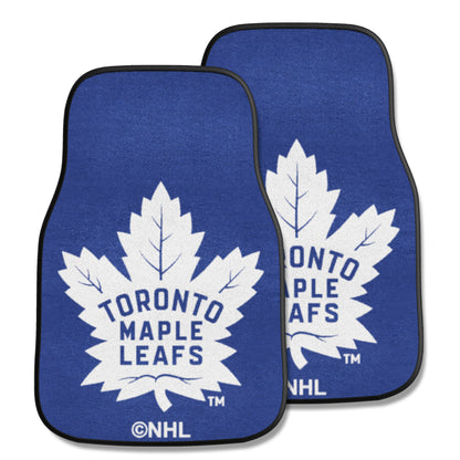 Toronto Maple Leafs Front Carpet Car Mat Set - 2 Pieces