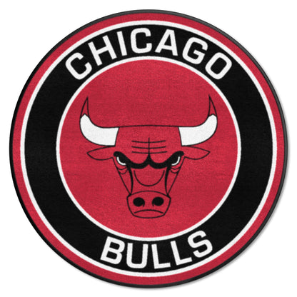 Chicago Bulls Roundel Rug - 27in. Diameter