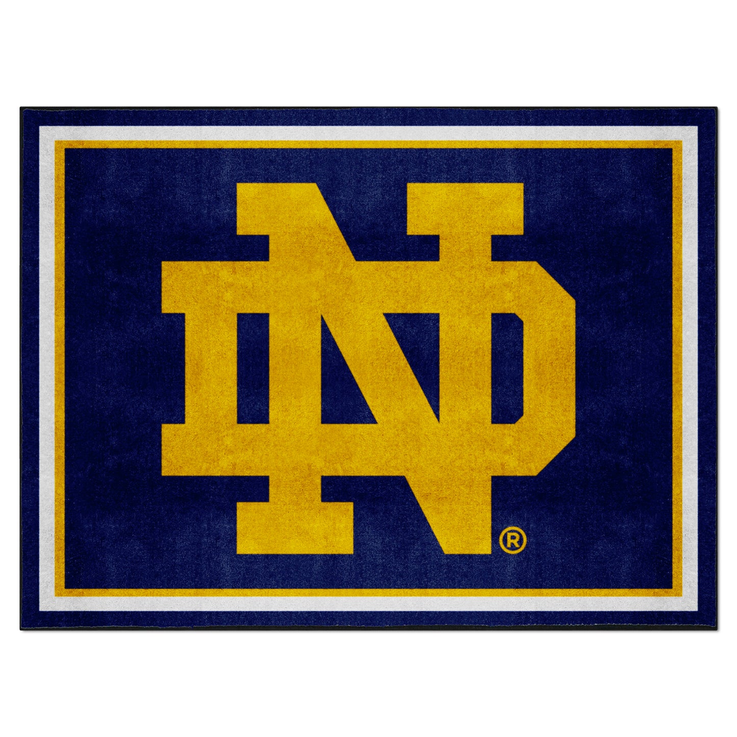 Notre Dame Fighting Irish 8ft. x 10 ft. Plush Area Rug - ND Primary Logo
