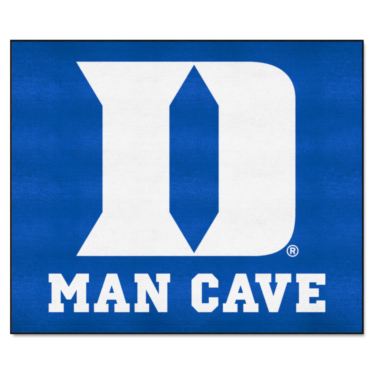 Duke Blue Devils Man Cave Tailgater Rug - 5ft. x 6ft. - "D" Logo