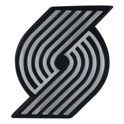 Portland Trail Blazers 3D Chromed Metal Emblem