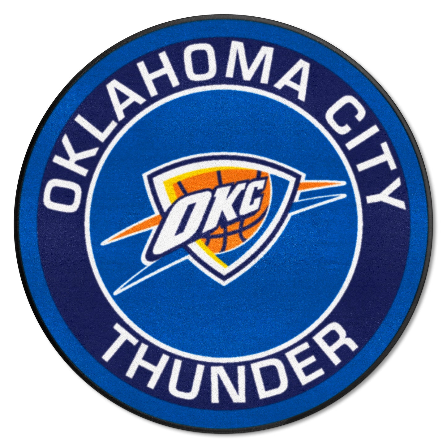 Oklahoma City Thunder Roundel Rug - 27in. Diameter