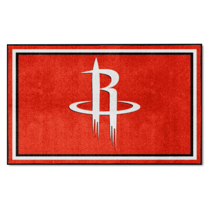 Houston Rockets 4ft. x 6ft. Plush Area Rug