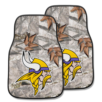 Minnesota Vikings 2-pc Carpet Car Mat Set