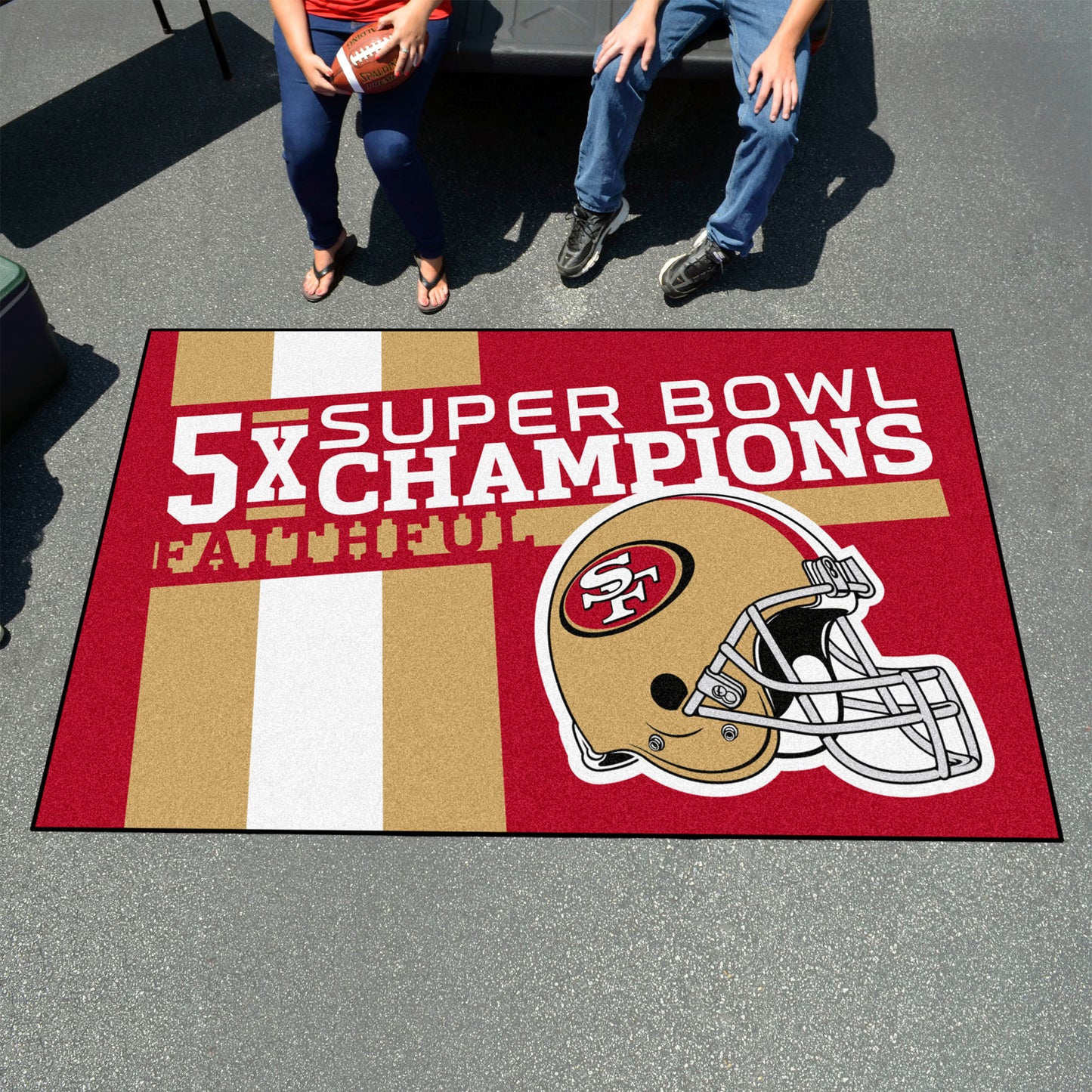 San Francisco 49ers Dynasty Ulti-Mat Rug - 5ft. x 8ft.