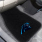 Carolina Panthers Embroidered Car Mat Set - 2 Pieces