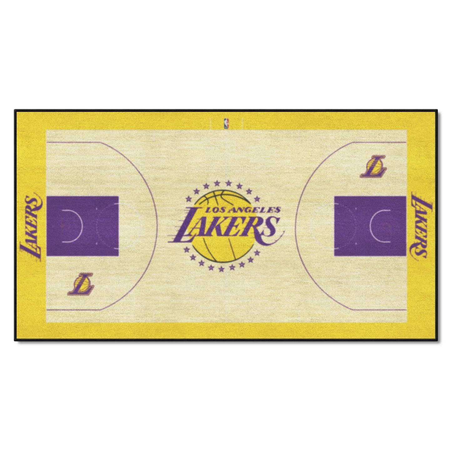 Los Angeles Lakers Large Court Runner Rug - 30in. x 54in.