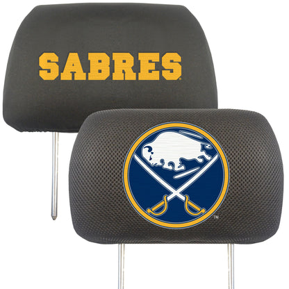 Buffalo Sabres Embroidered Head Rest Cover Set - 2 Pieces