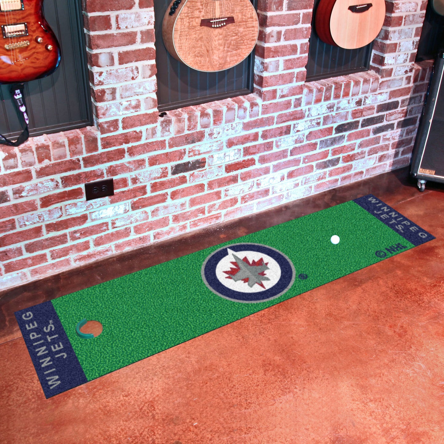 Winnipeg Jets Putting Green Mat - 1.5ft. x 6ft.