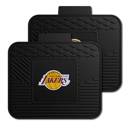 Los Angeles Lakers Back Seat Car Utility Mats - 2 Piece Set