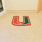 Miami Hurricanes Mascot Rug - U Primary Logo