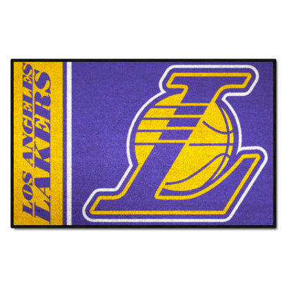 Los Angeles Lakers Starter Mat Accent Rug - 19in. x 30in. Uniform Design