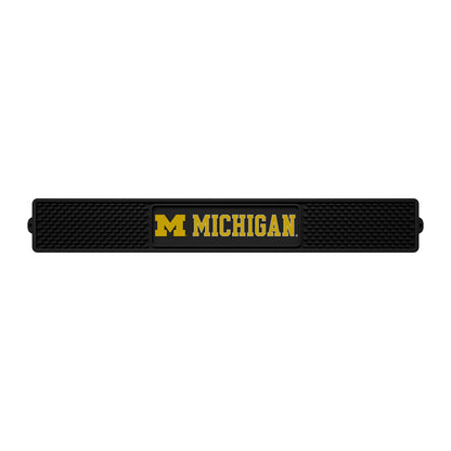 Michigan Wolverines Bar Drink Mat - 3.25in. x 24in.