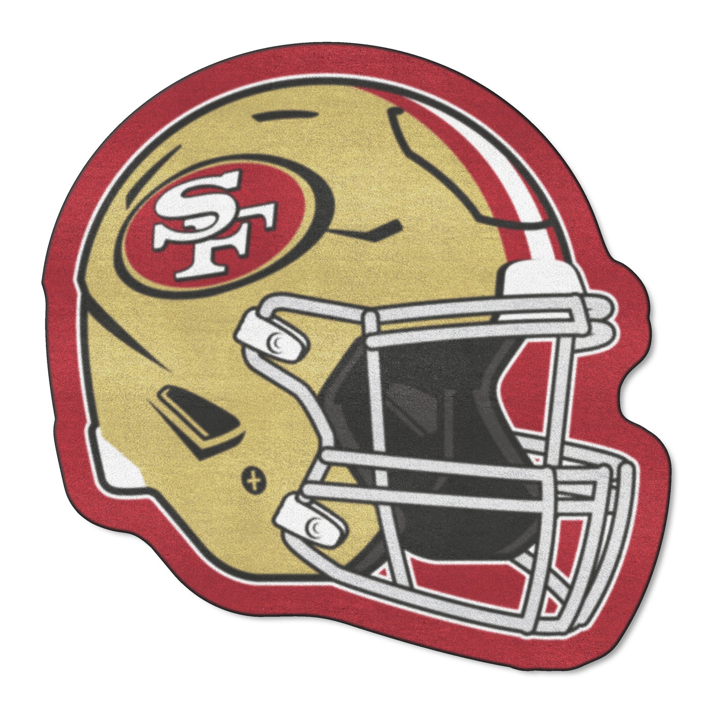 San Francisco 49ers Mascot Helmet Rug