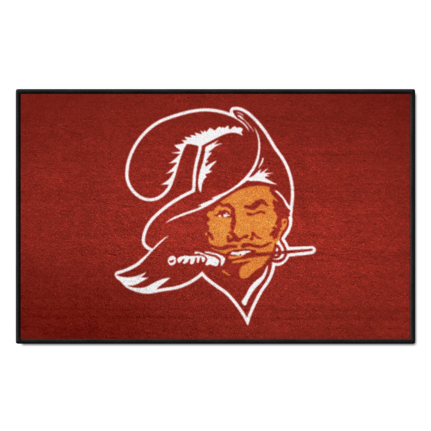 Tampa Bay Buccaneers Starter Mat Accent Rug - 19in. x 30in.NFL Retro Logo, Bucco Bruce Logo