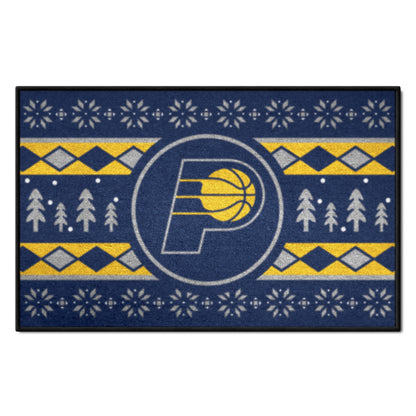 Indiana Pacers Holiday Sweater Starter Mat Accent Rug - 19in. x 30in.