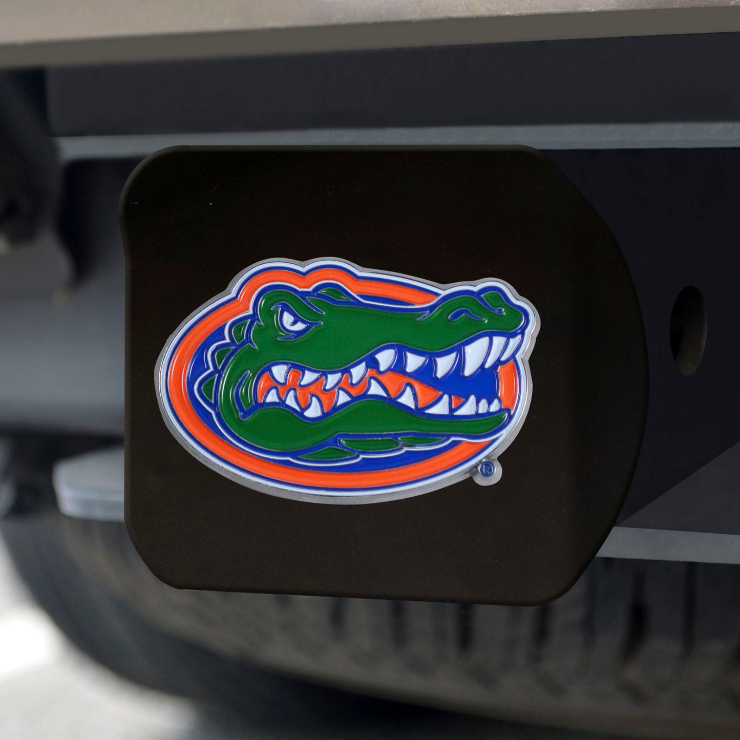 Florida Gators Black Metal Hitch Cover - 3D Color Emblem