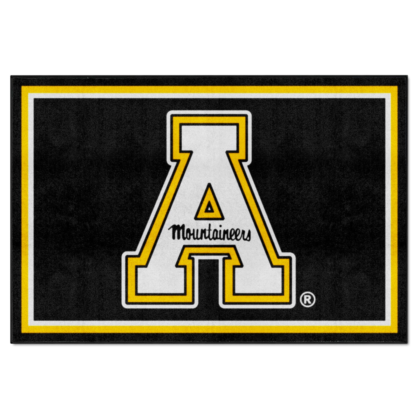 Appalachian State Mountaineers 5ft. x 8 ft. Plush Area Rug