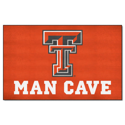 Texas Tech Red Raiders Man Cave Ulti-Mat Rug - 5ft. x 8ft.