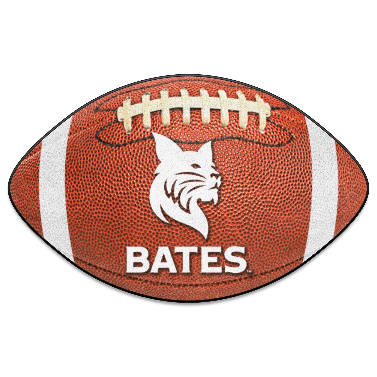 Bates College Bobcats Football Rug - 20.5in. x 32.5in.