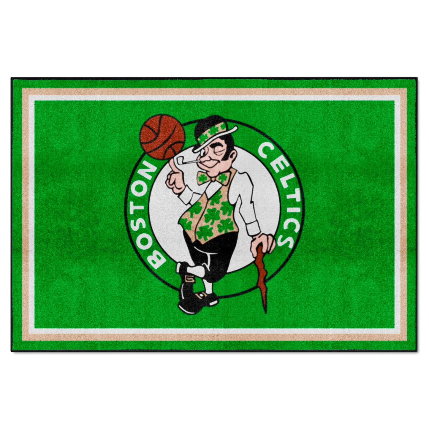 Boston Celtics 5ft. x 8 ft. Plush Area Rug