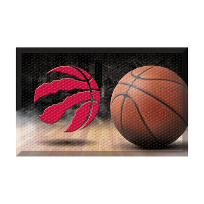 Toronto Raptors Rubber Scraper Door Mat