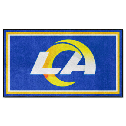 Los Angeles Rams 3ft. x 5ft. Plush Area Rug