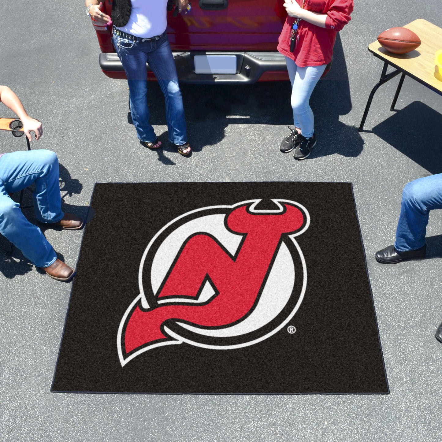 New Jersey Devils Tailgater Rug - 5ft. x 6ft.