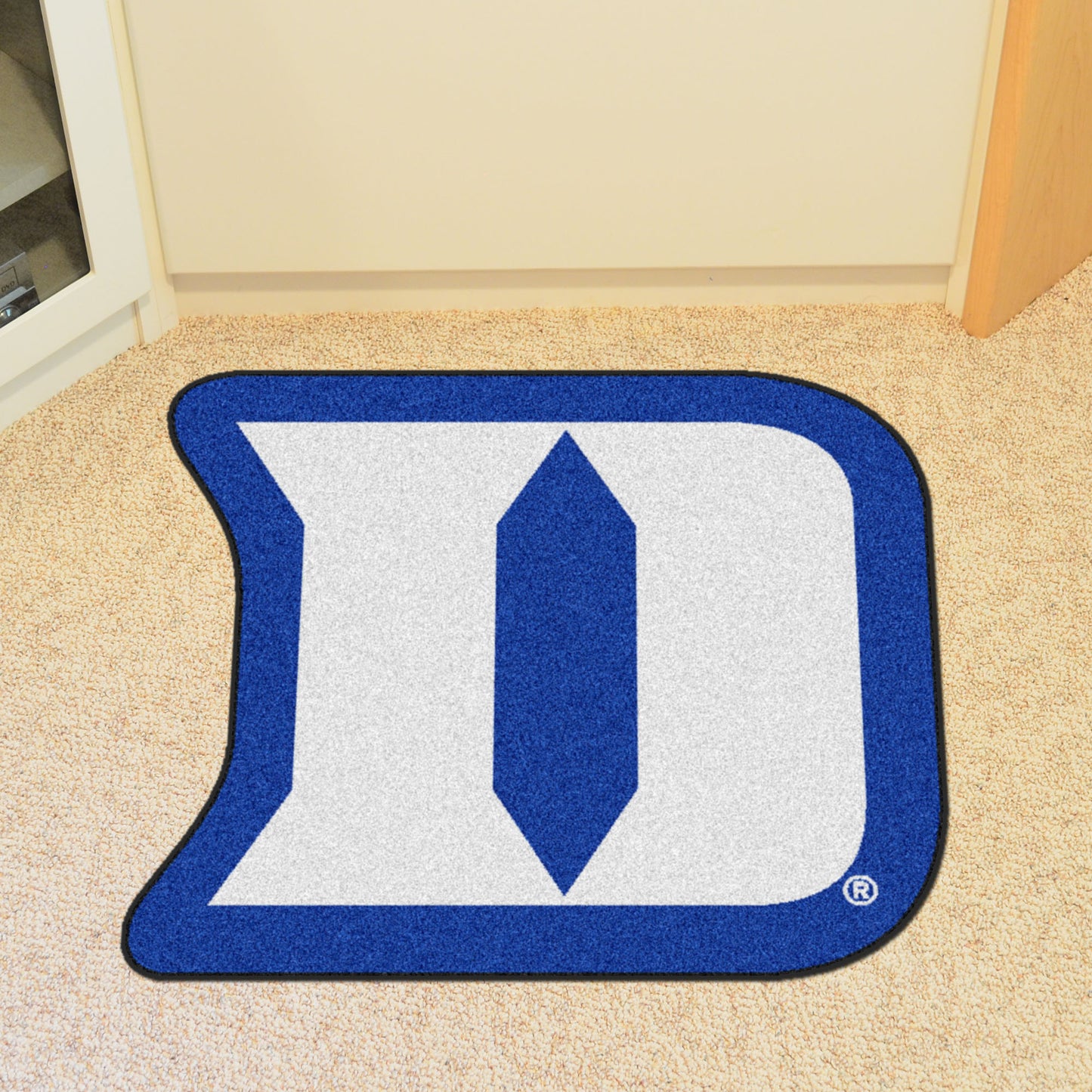 Duke Blue Devils Mascot Rug - "D" Logo