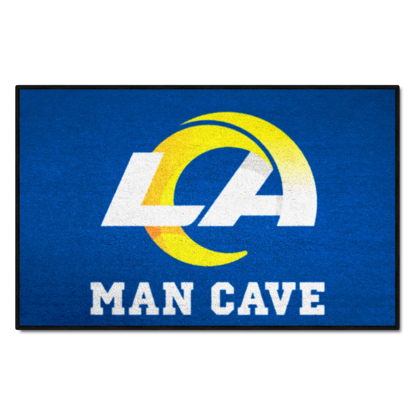 Los Angeles Rams Man Cave Starter Mat Accent Rug - 19in. x 30in.