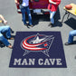 Columbus Blue Jackets Man Cave Tailgater Rug - 5ft. x 6ft.