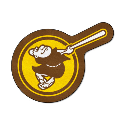 San Diego Padres Mascot Rug - "Swinging Friar" Logo