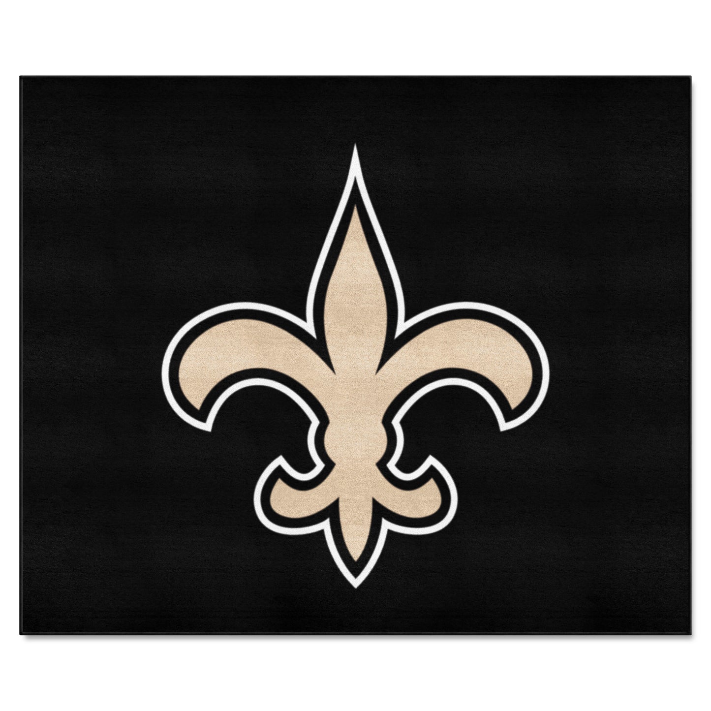 New Orleans Saints Tailgater Rug - 5ft. x 6ft. - Saints Primary Logo