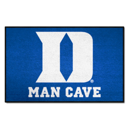 Duke Blue Devils Man Cave Starter Mat Accent Rug - 19in. x 30in. - "D" Logo