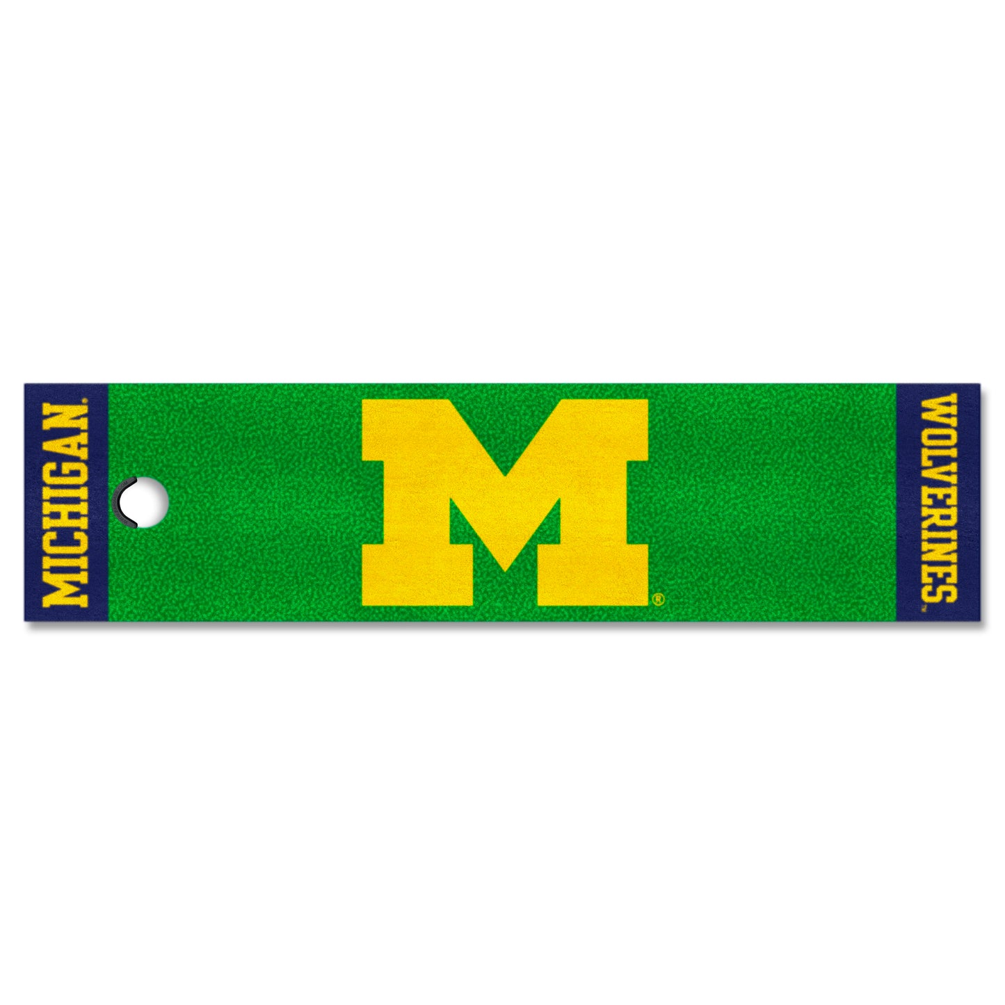 Michigan Wolverines Putting Green Mat - 1.5ft. x 6ft.