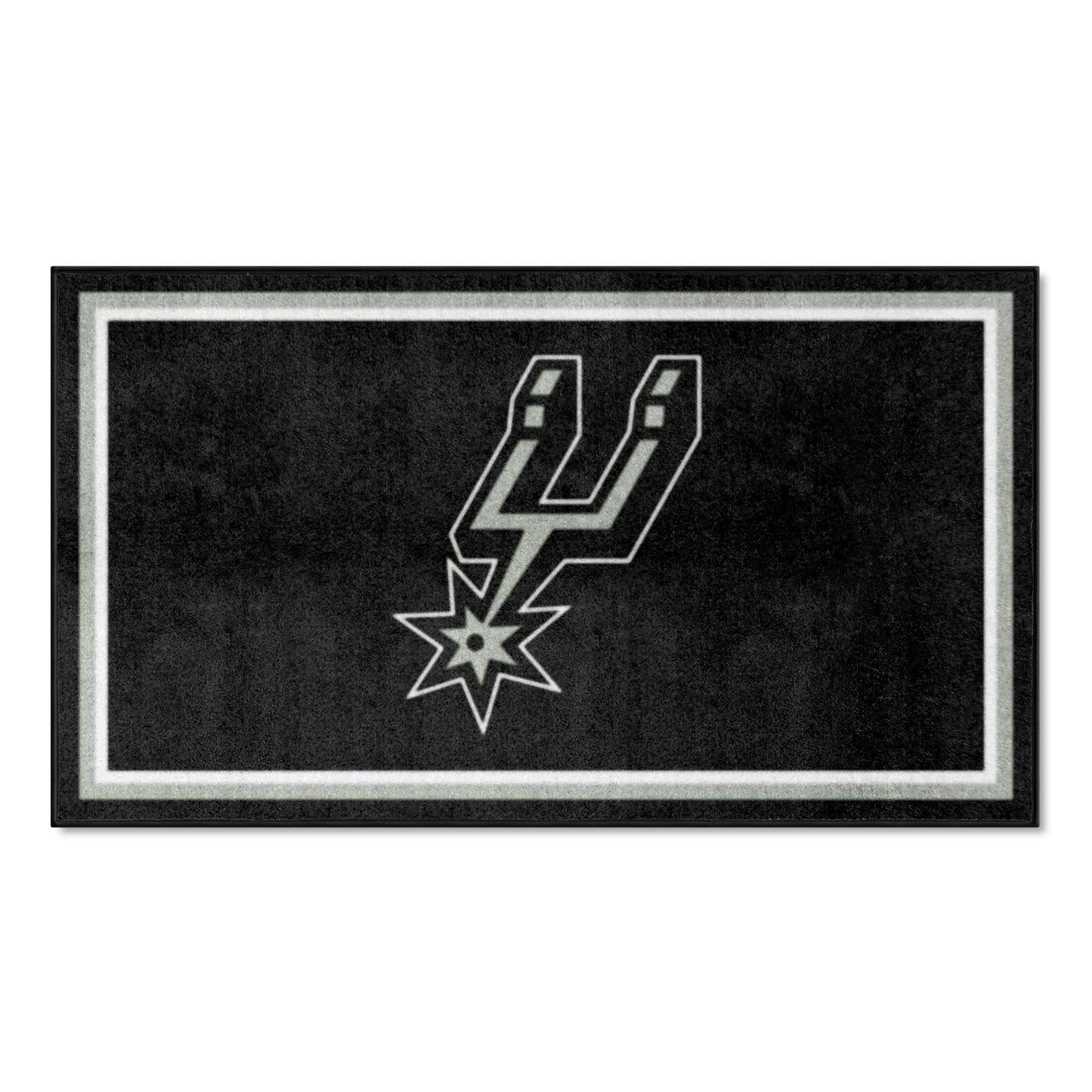 San Antonio Spurs 3ft. x 5ft. Plush Area Rug