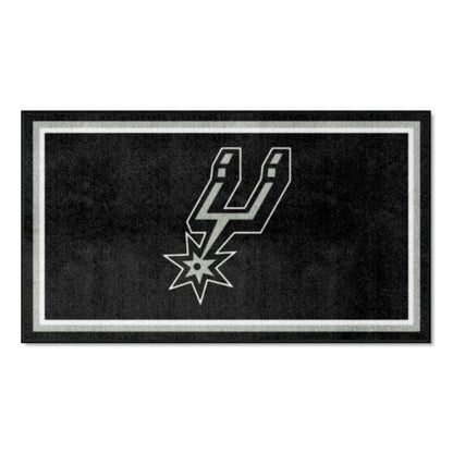 San Antonio Spurs 3ft. x 5ft. Plush Area Rug