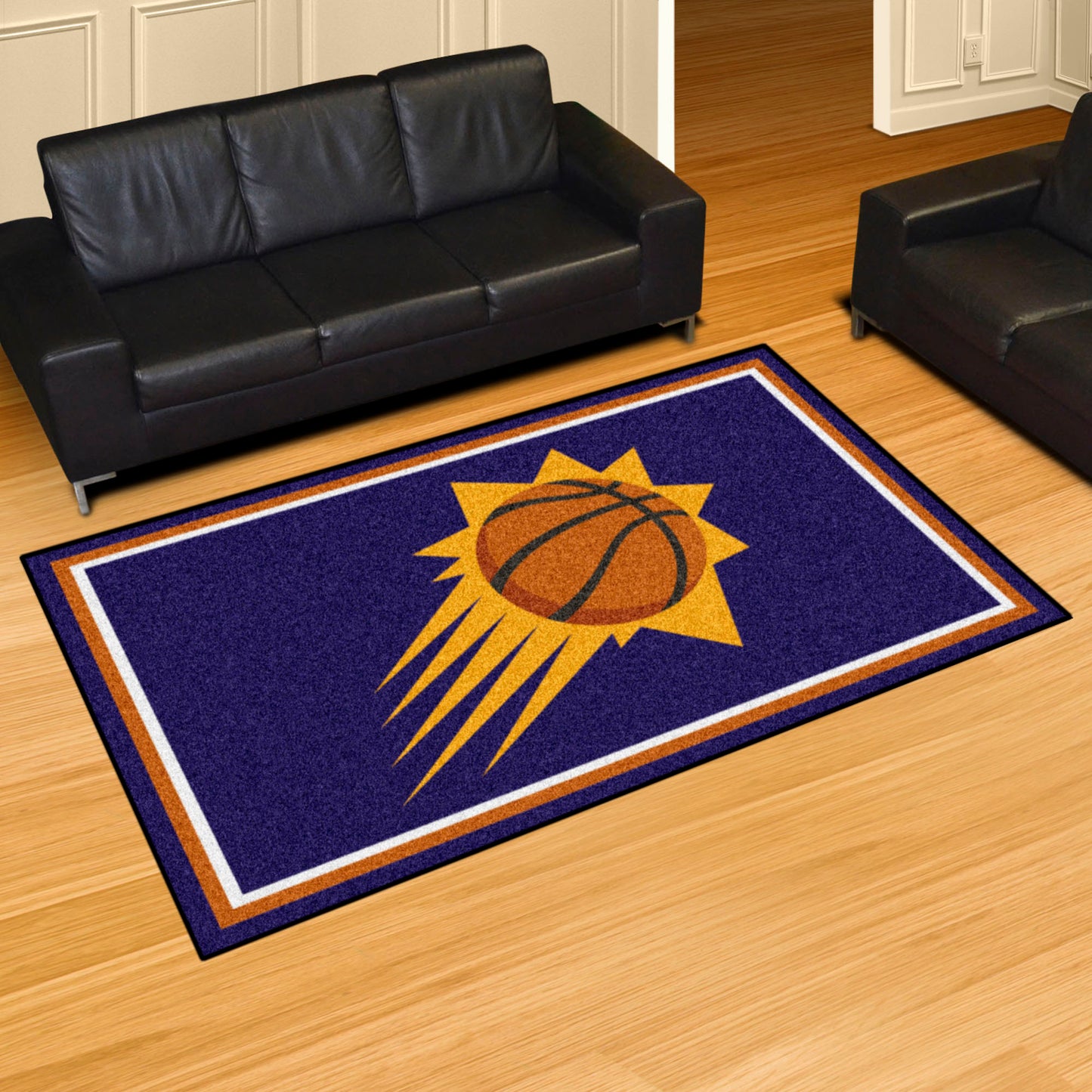 Phoenix Suns 4ft. x 6ft. Plush Area Rug