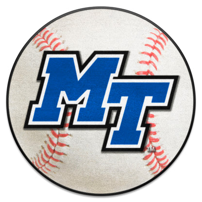 Middle Tennessee Blue Raiders Baseball Rug - 27in. Diameter