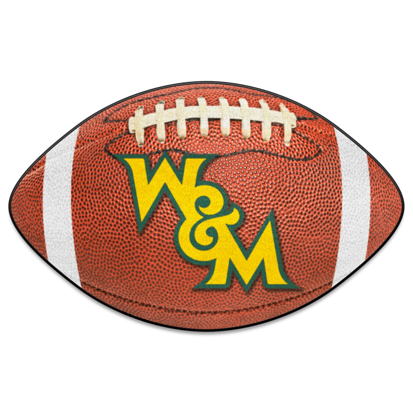 William & Mary Tribe Football Rug - 20.5in. x 32.5in.