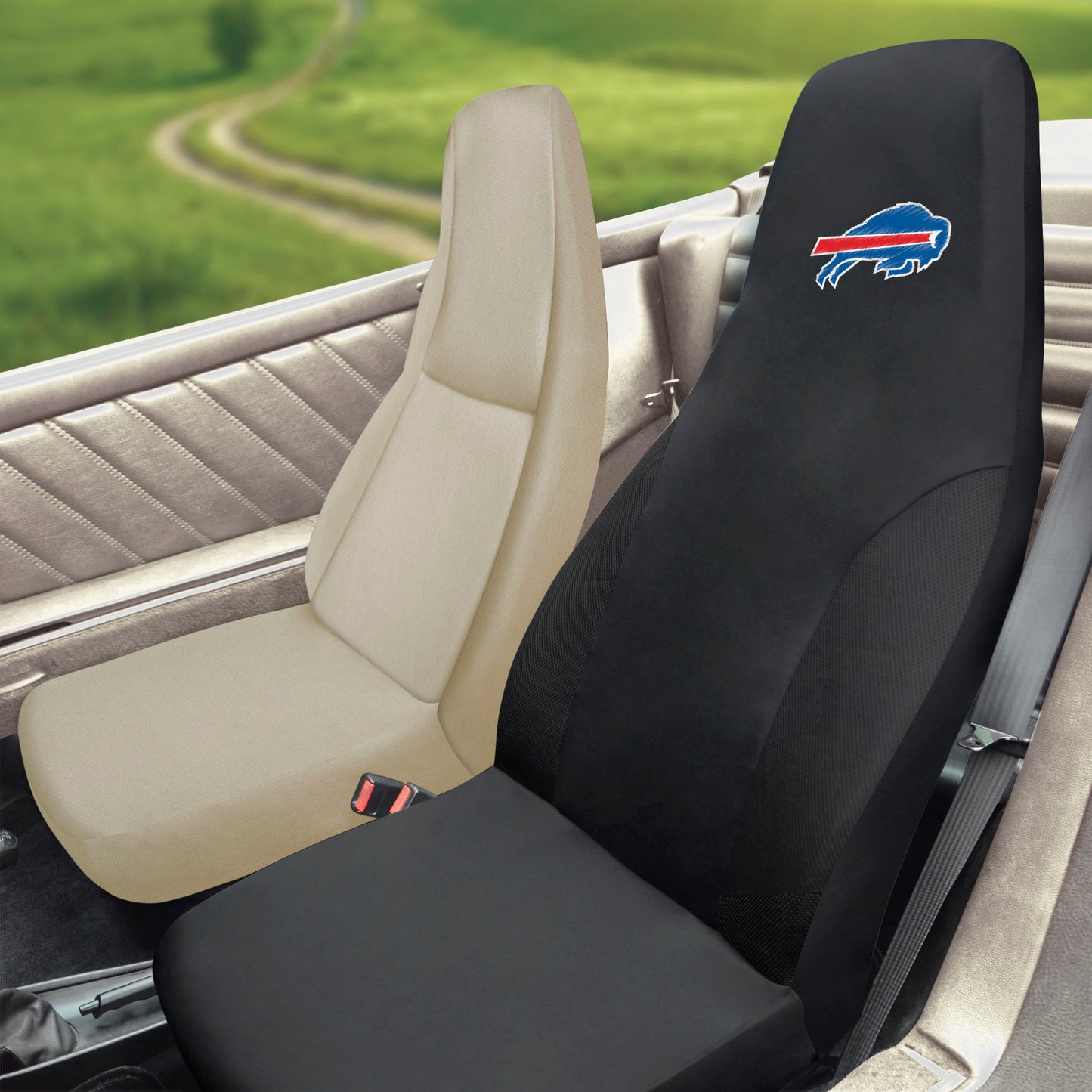 Buffalo Bills Embroidered Seat Cover