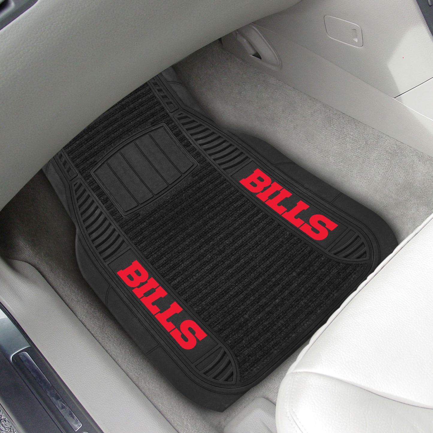 Buffalo Bills 2 Piece Deluxe Car Mat Set