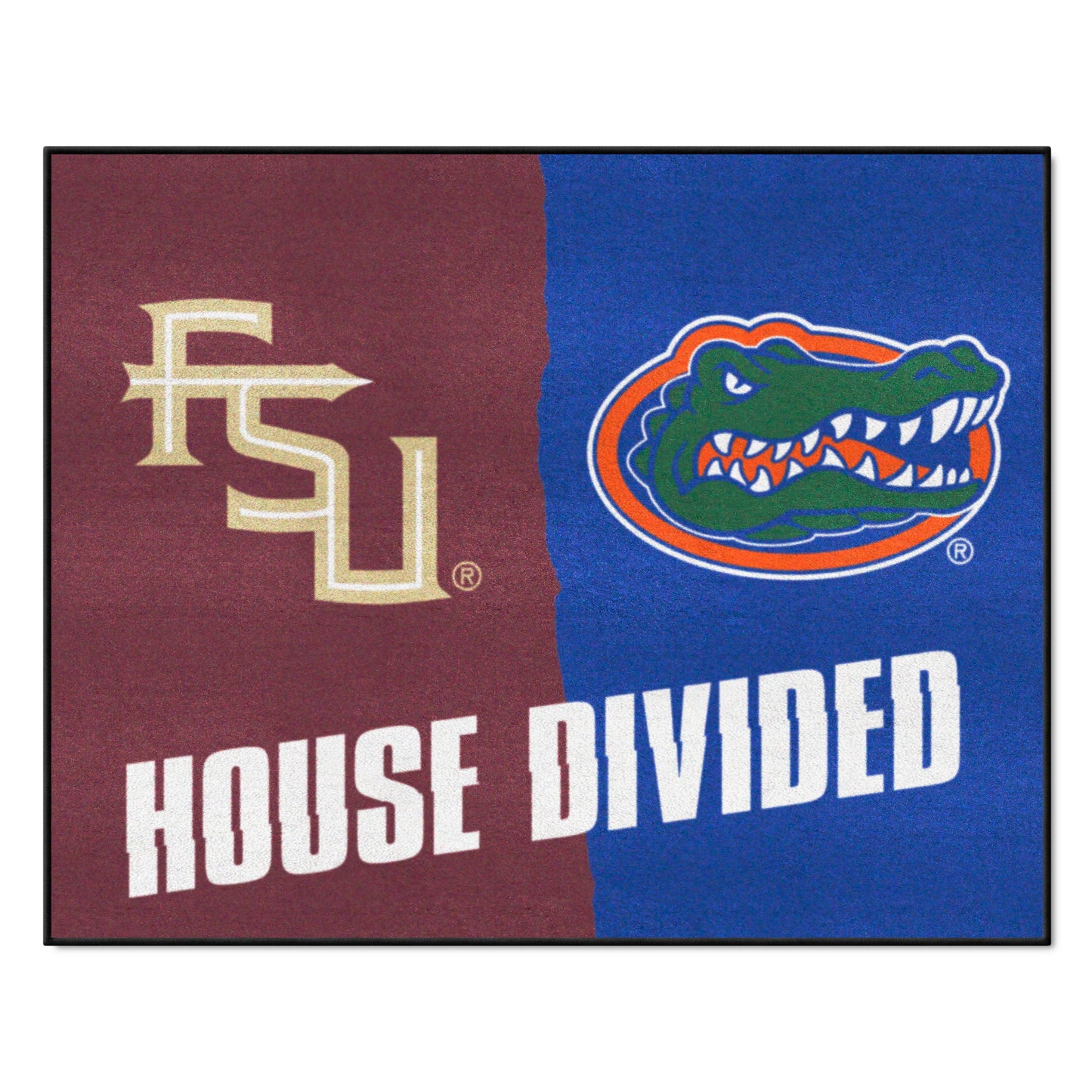 Florida State / Florida House Divided Rug - 34 in. x 42.5 in.