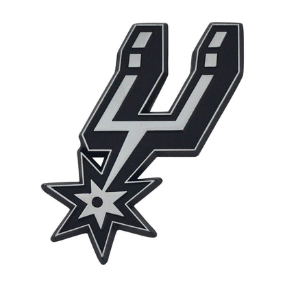 San Antonio Spurs 3D Chromed Metal Emblem