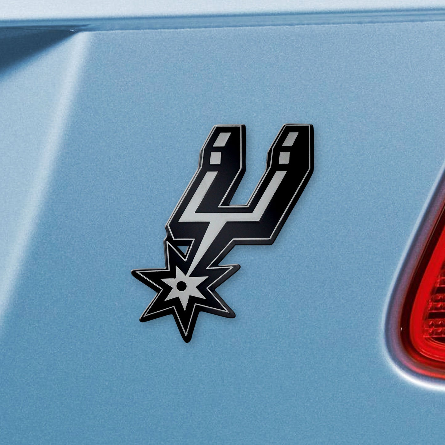 San Antonio Spurs 3D Chromed Metal Emblem