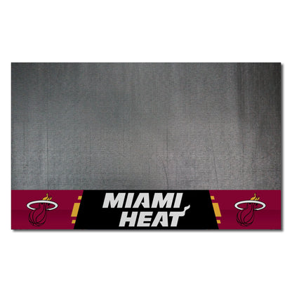 Miami Heat Vinyl Grill Mat - 26in. x 42in.