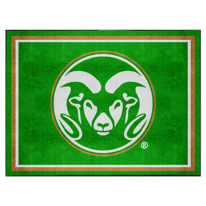 Colorado State Rams 8ft. x 10 ft. Plush Area Rug