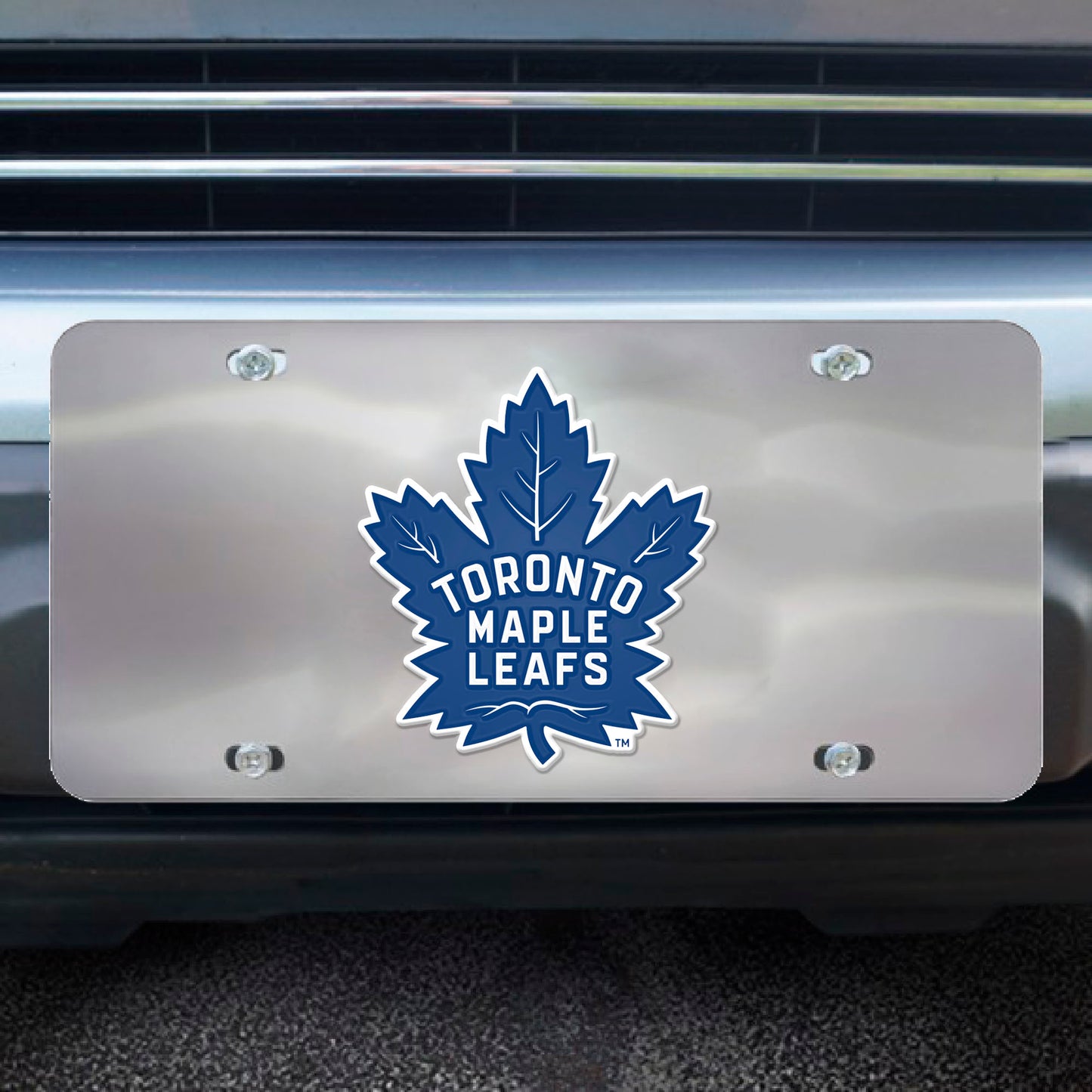 Toronto Maple Leafs 3D Stainless Steel License Plate